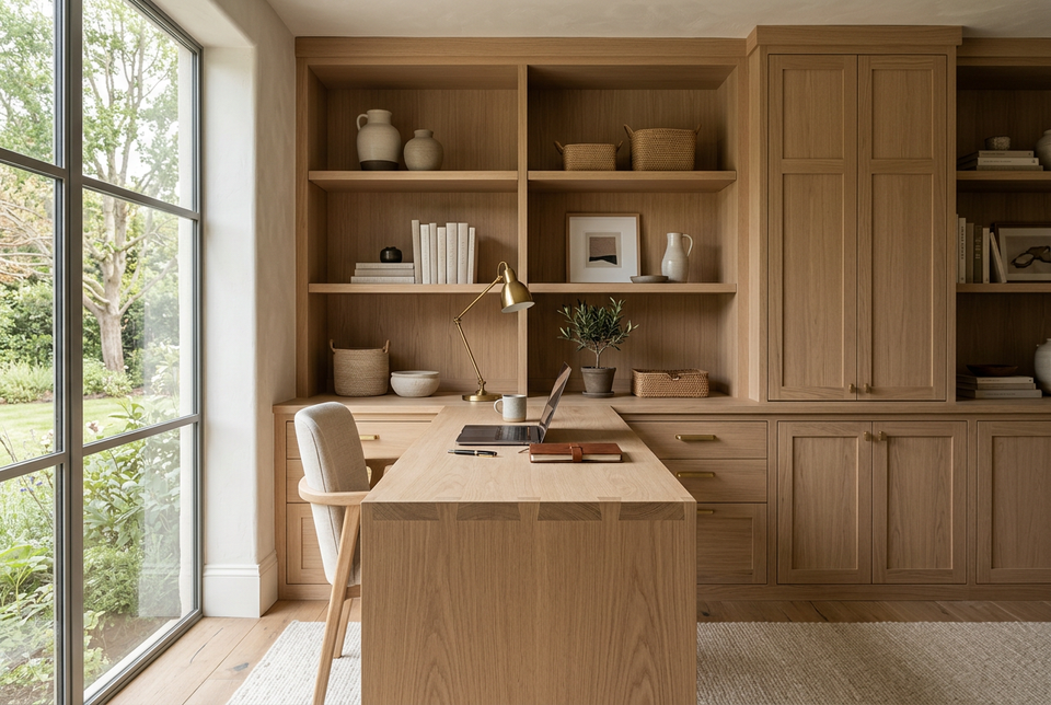Concept: home office cabinetry
