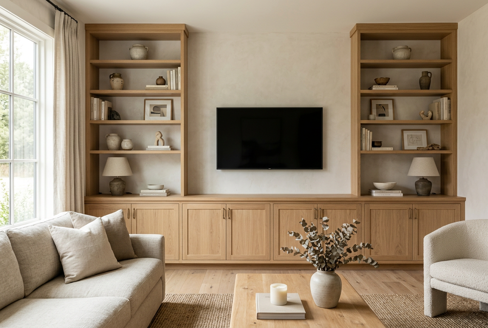Gallery: built-in media wall