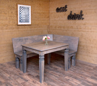 Counter height Java Leg Dining Table