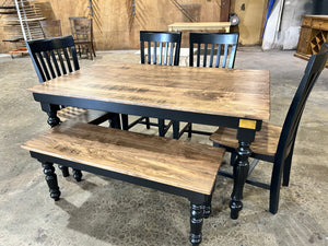 5 foot dining table set