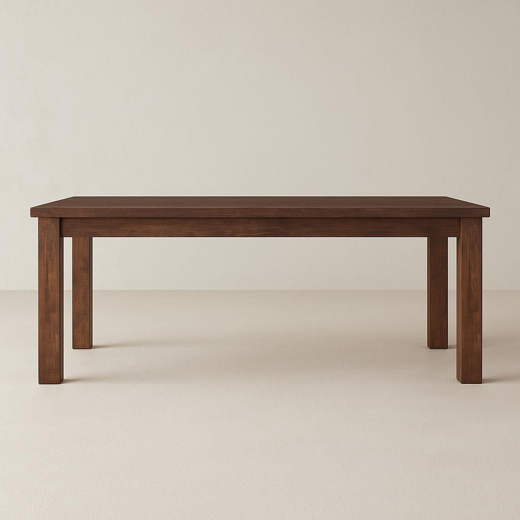 Farmhouse Dining Table with Post Legs