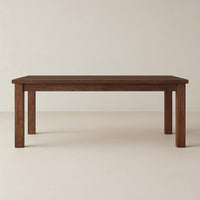 Farmhouse Dining Table with Post Legs