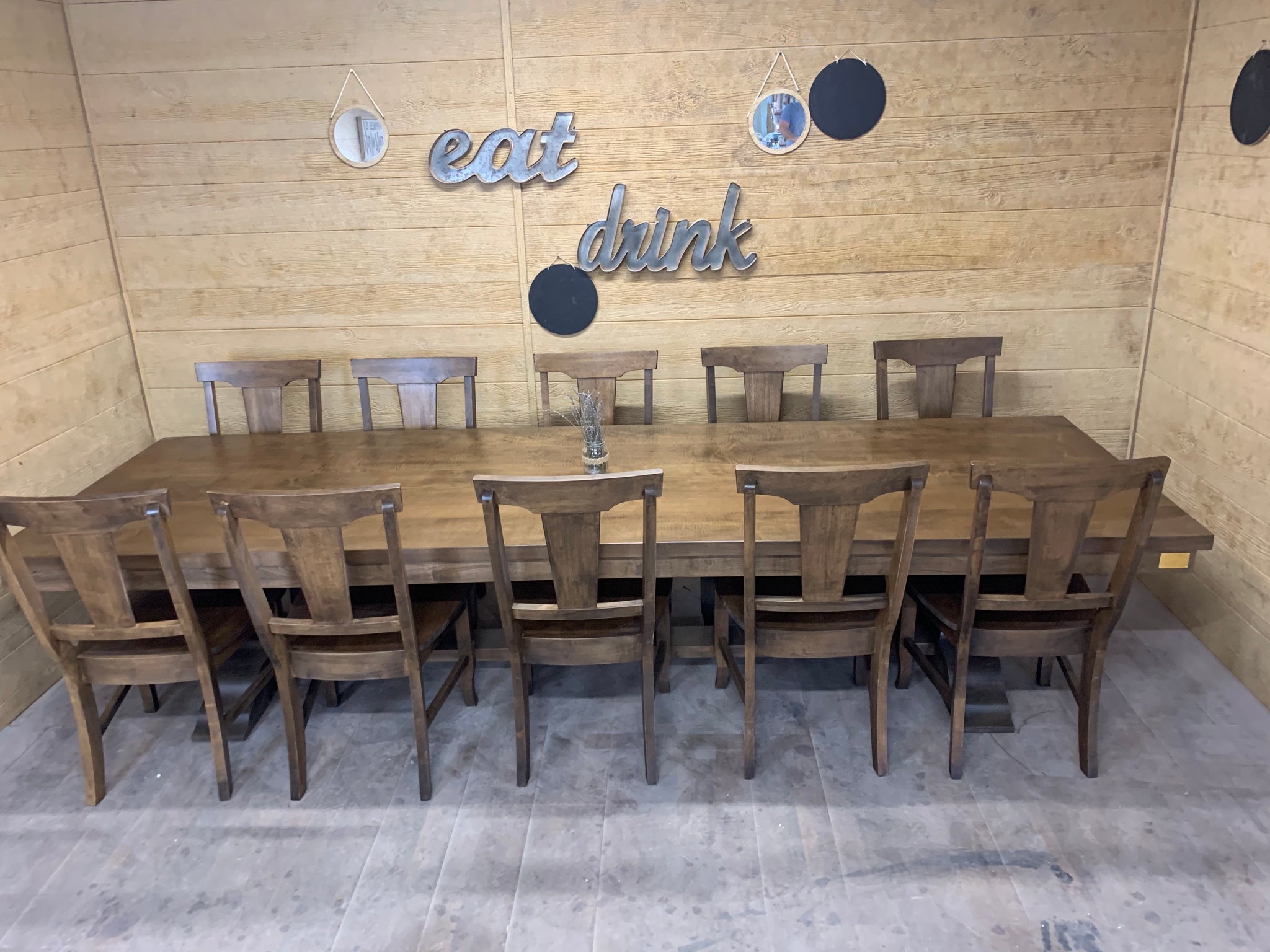 Panel Back Chair