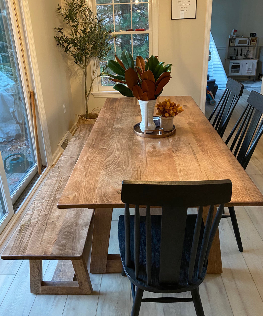 T Base Dining Table