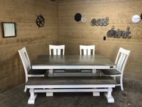 Trestle Farmhouse Dining Table