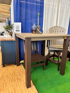 Post Leg Outdoor Counter Height Table