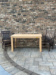 Post Leg Outdoor Dining Table