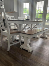 Load image into Gallery viewer, Trestle X Farmhouse Dining Table
