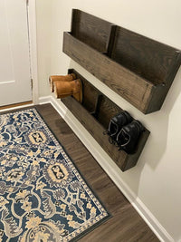 Wall shoe rack
